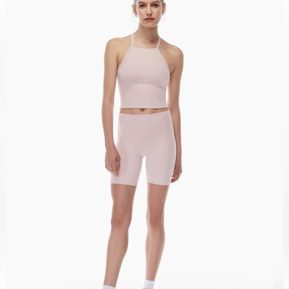 TNA Butter Cheeky High Rise Leggings sz XS in dusty pink - Picture 5 of 6